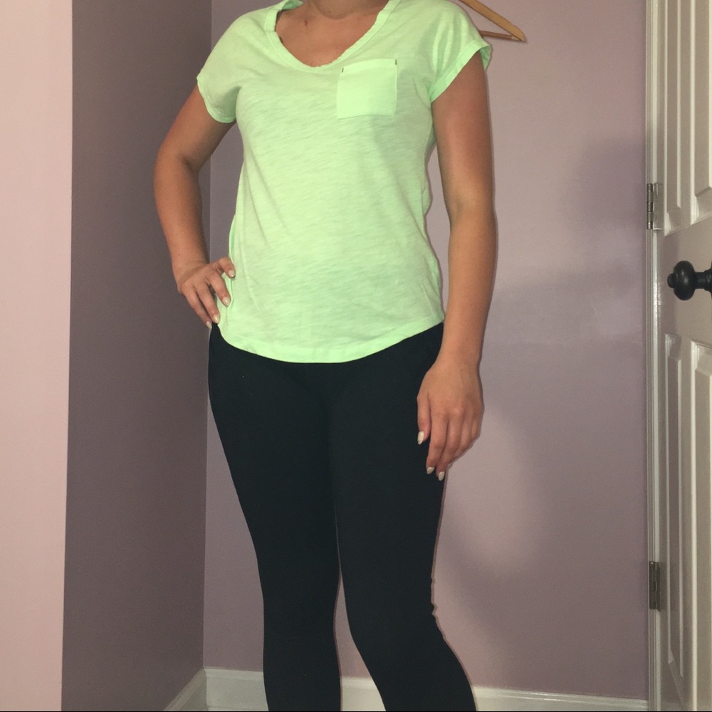⚡️FLASH SALE⚡️ Neon green old navy shirt